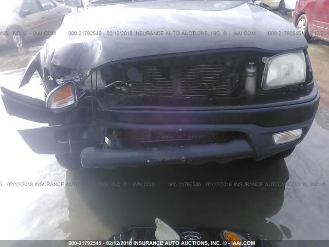5TEHN72NX3Z277992 - 2003 TOYOTA TACOMA DOUBLE CAB 黑色 照片 6
