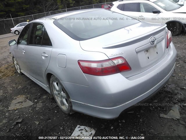 4T1BE46K77U181753 - 2007 TOYOTA CAMRY NEW GENERAT CE/LE/XLE/SE SILVER photo 3