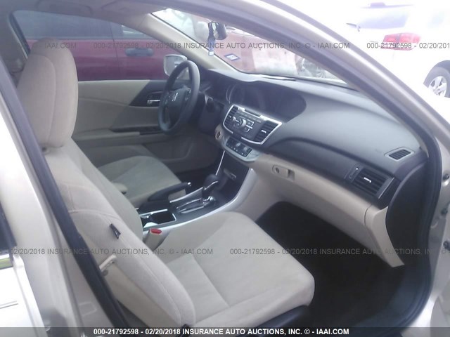 1HGCR2F70EA249873 - 2014 HONDA ACCORD EX GOLD photo 5