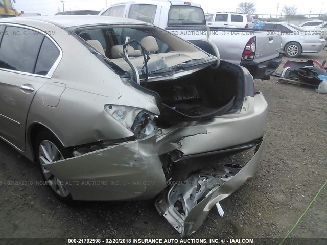 1HGCR2F70EA249873 - 2014 HONDA ACCORD EX GOLD photo 6