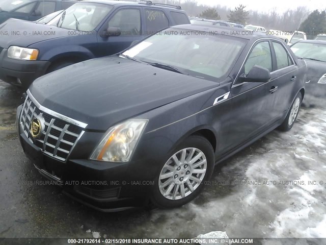 1G6DH5E59C0147744 - 2012 CADILLAC CTS LUXURY COLLECTION BLACK photo 2