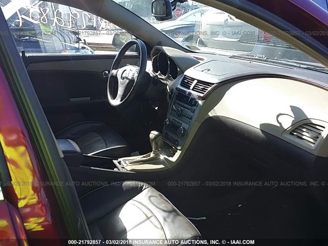 1G1ZK57B79F152902 - 2009 CHEVROLET MALIBU LTZ 勃艮第红 照片 5
