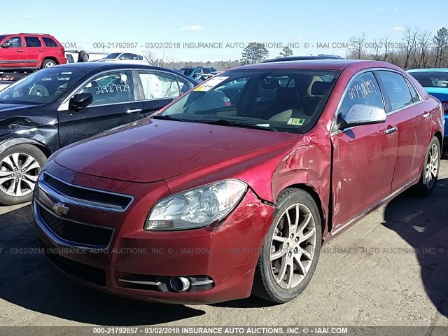 1G1ZK57B79F152902 - 2009 CHEVROLET MALIBU LTZ 勃艮第红 照片 6