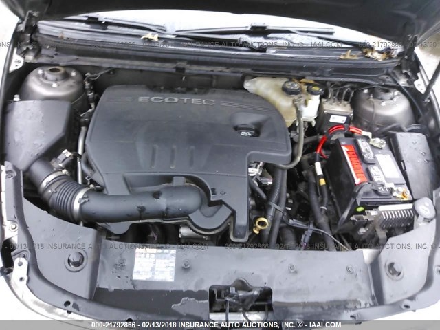 1G1ZB5E09CF201378 - 2012 CHEVROLET MALIBU LS Qəhvəyi foto 10