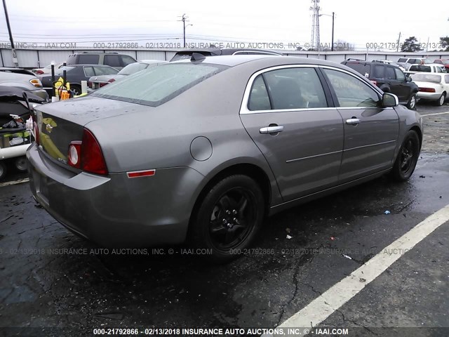 1G1ZB5E09CF201378 - 2012 CHEVROLET MALIBU LS Qəhvəyi foto 4