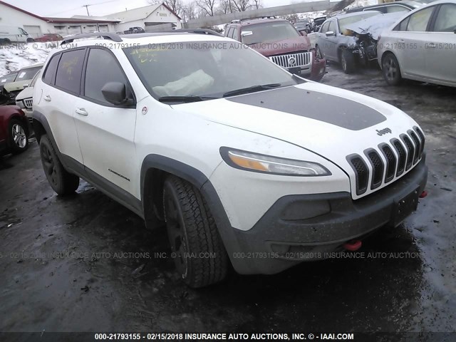 1C4PJMBS8GW197749 - 2016 JEEP CHEROKEE TRAILHAWK 白色 照片 1