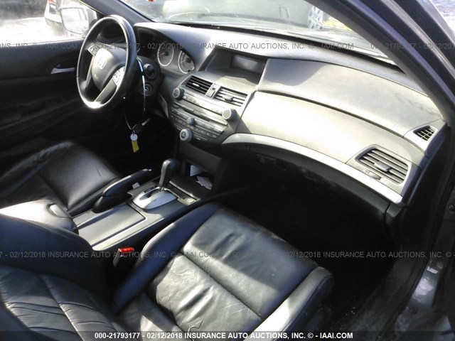 1HGCP2F65CA054068 - 2012 HONDA ACCORD SE GRAY photo 5