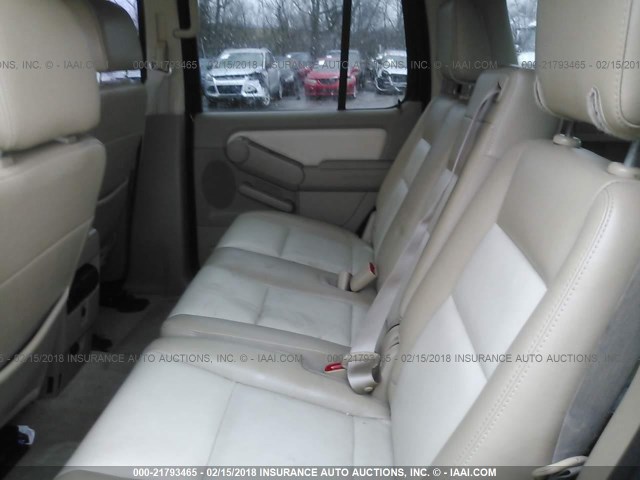 1FMEU64E07UA99615 - 2007 FORD EXPLORER EDDIE BAUER BLUE photo 8