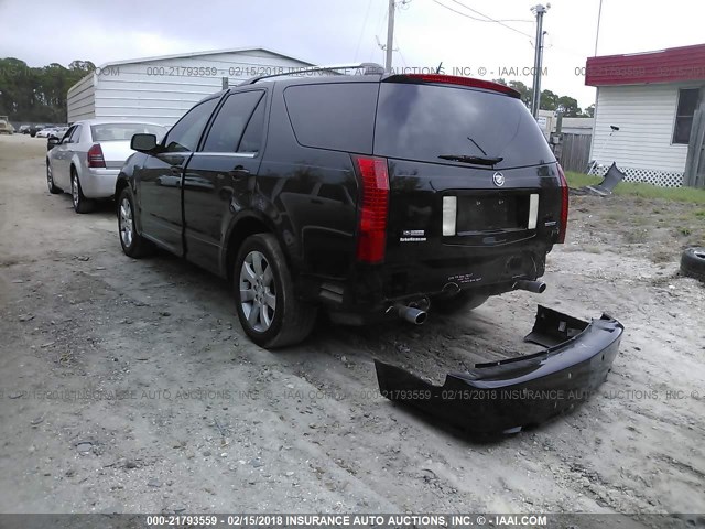 1GYEE63AX60157519 - 2006 CADILLAC SRX BLACK photo 3