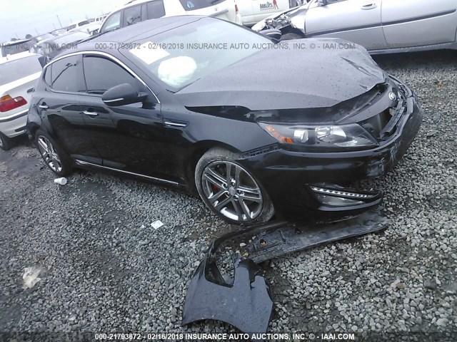 5XXGR4A62DG090917 - 2013 KIA OPTIMA SX BLACK photo 1