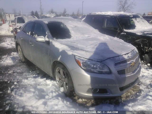 1G11J5SX5DF250094 - 2013 CHEVROLET MALIBU LTZ ვერცხლისფერი ფოტო 1