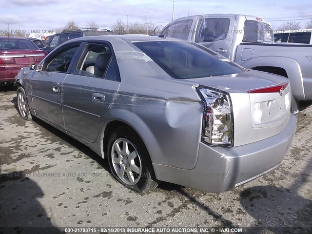 1G6DP577560116870 - 2006 CADILLAC CTS HI FEATURE V6 SILVER photo 3