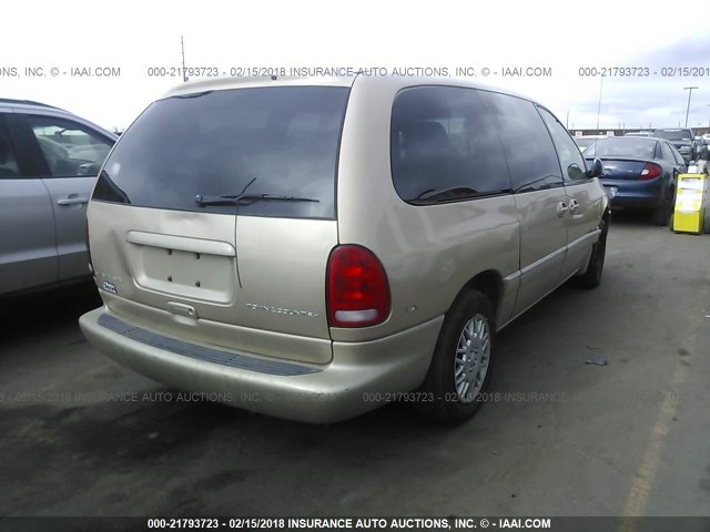 1C4GP54G1XB894622 - 1999 CHRYSLER TOWN & COUNTRY LX GOLD photo 4