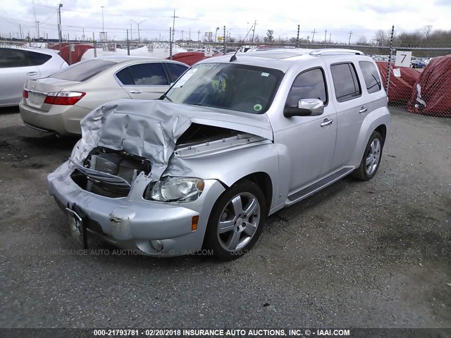 3GNBACFU4BS634058 - 2011 CHEVROLET HHR LT SILVER photo 2