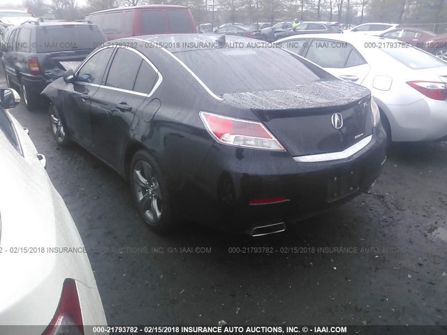 19UUA9F51DA003366 - 2013 ACURA TL TECH BLACK photo 3