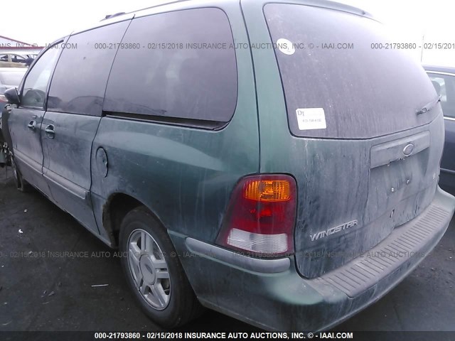 2FMZA52423BB47789 - 2003 FORD WINDSTAR SE GREEN photo 3