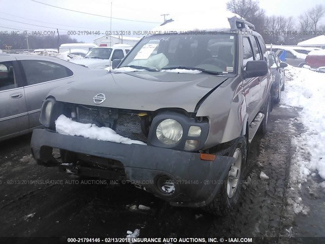 5N1ED28Y94C621611 - 2004 NISSAN XTERRA XE/SE GOLD photo 2