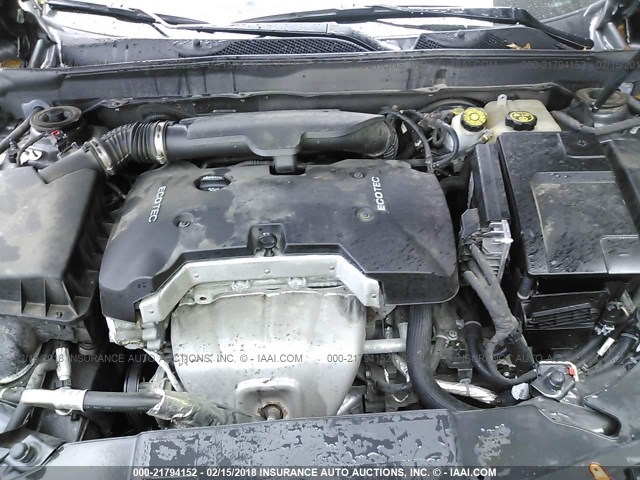 1G11C5SA3DF257406 - 2013 CHEVROLET MALIBU 1LT 灰色 照片 10