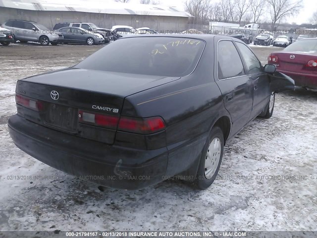 4T1BG22K0XU463267 - 1999 TOYOTA CAMRY CE/LE/XLE BLACK photo 4