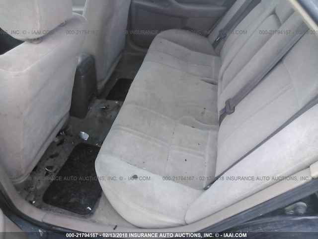 4T1BG22K0XU463267 - 1999 TOYOTA CAMRY CE/LE/XLE BLACK photo 8