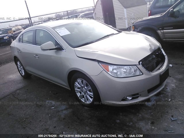 1G4GD5ER7CF213922 - 2012 BUICK LACROSSE PREMIUM GOLD photo 1