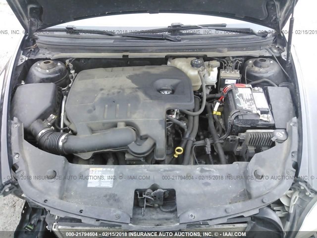 1G1ZC5E04AF282249 - 2010 CHEVROLET MALIBU 1LT 黑色 照片 10