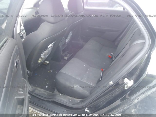 1G1ZC5E04AF282249 - 2010 CHEVROLET MALIBU 1LT 黑色 照片 8