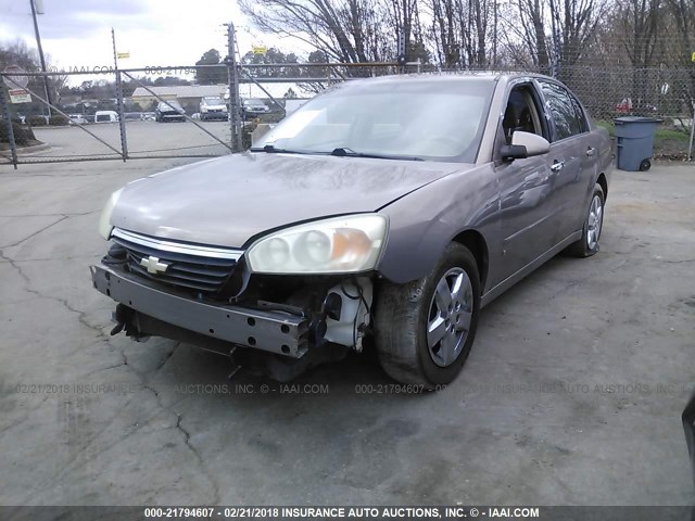 1G1ZT58N98F146569 - 2008 CHEVROLET MALIBU LT/CLASSIC BROWN photo 2