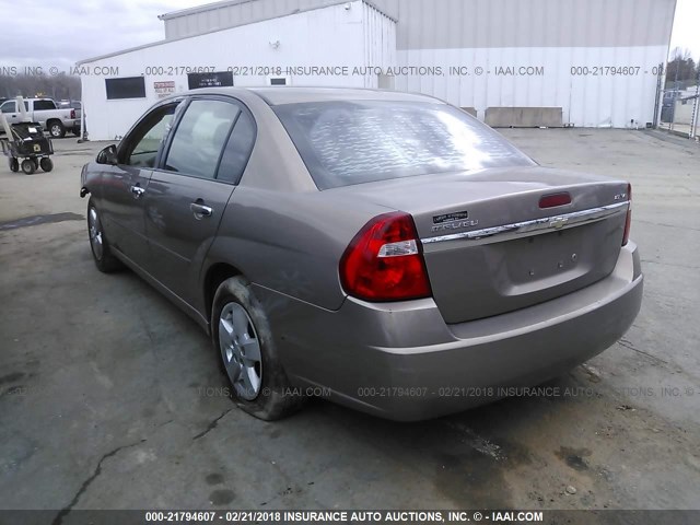 1G1ZT58N98F146569 - 2008 CHEVROLET MALIBU LT/CLASSIC BROWN photo 3