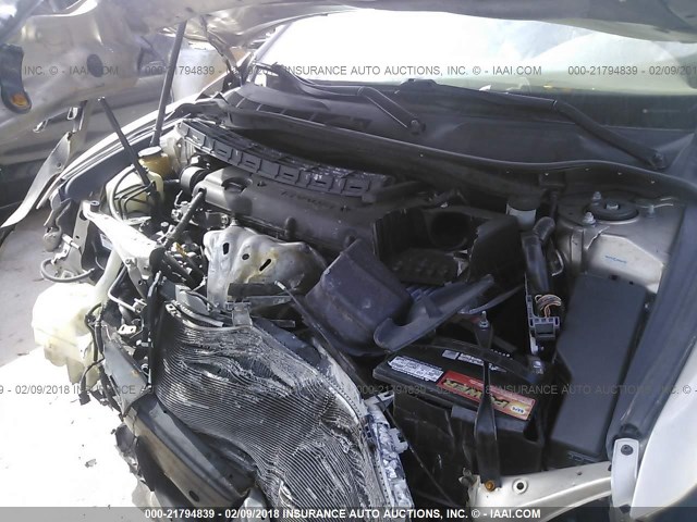 4T1BE46K79U855306 - 2009 TOYOTA CAMRY SE/LE/XLE ოქროსფერი ფოტო 10
