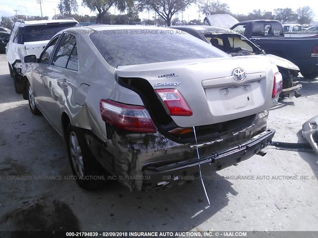 4T1BE46K79U855306 - 2009 TOYOTA CAMRY SE/LE/XLE ოქროსფერი ფოტო 3