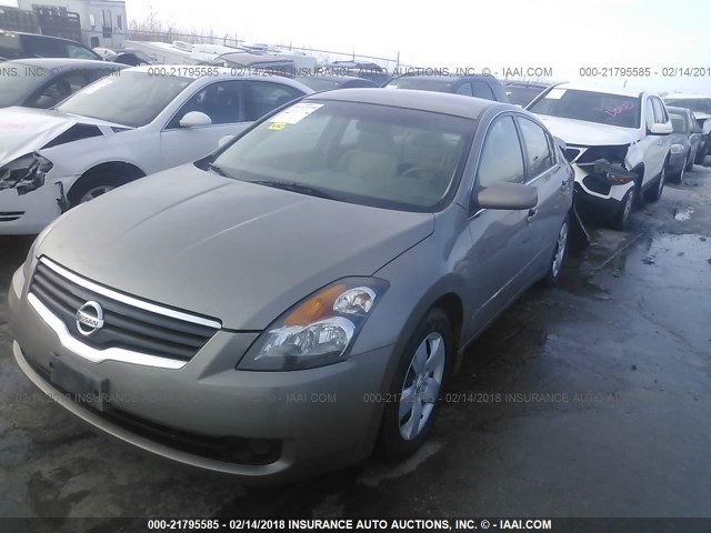 1N4AL21E77C124993 - 2007 NISSAN ALTIMA 2.5/2.5S TAN photo 2