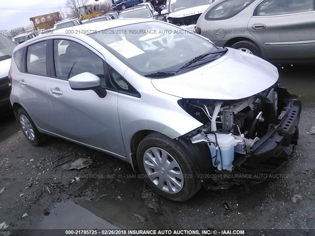 3N1CE2CPXFL398979 - 2015 NISSAN VERSA NOTE S/S PLUS/SV/SL/SR SILVER photo 1