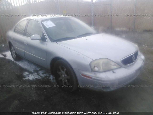 1MEFM50U81A611094 - 2001 MERCURY SABLE GS SILVER photo 1