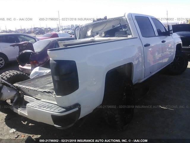 3GCPCPEH6EG341838 - 2014 CHEVROLET SILVERADO C1500 WHITE photo 4