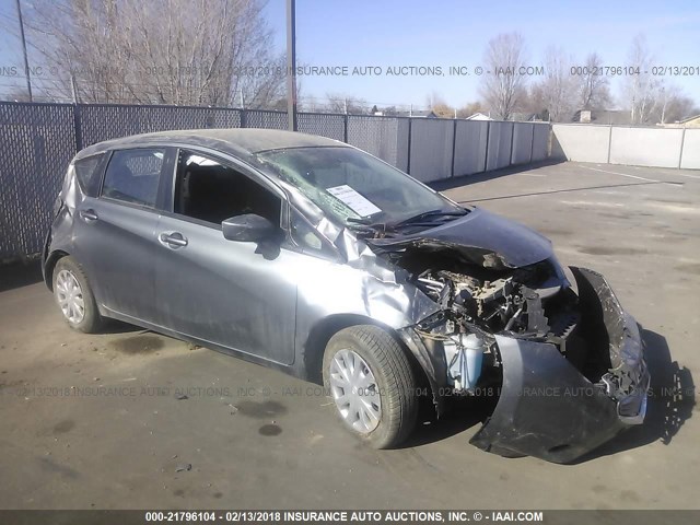 3N1CE2CP1GL404198 - 2016 NISSAN VERSA NOTE S/S PLUS/SV/SL/SR GRAY photo 1