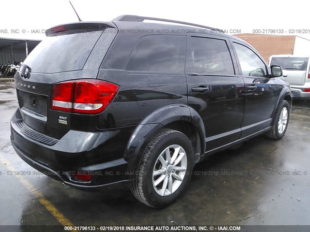 3C4PDCBG0DT592300 - 2013 DODGE JOURNEY SXT BLACK photo 4