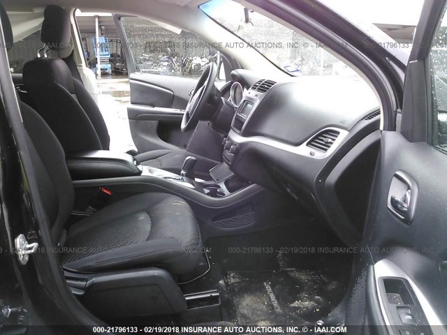 3C4PDCBG0DT592300 - 2013 DODGE JOURNEY SXT BLACK photo 5