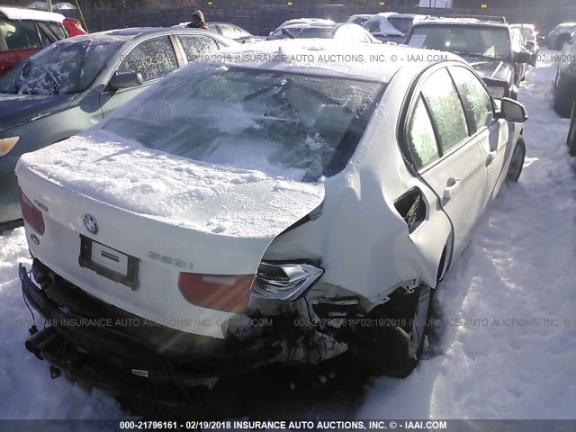 WBA3B3G5XENR84551 - 2014 BMW 328 XI WHITE photo 4