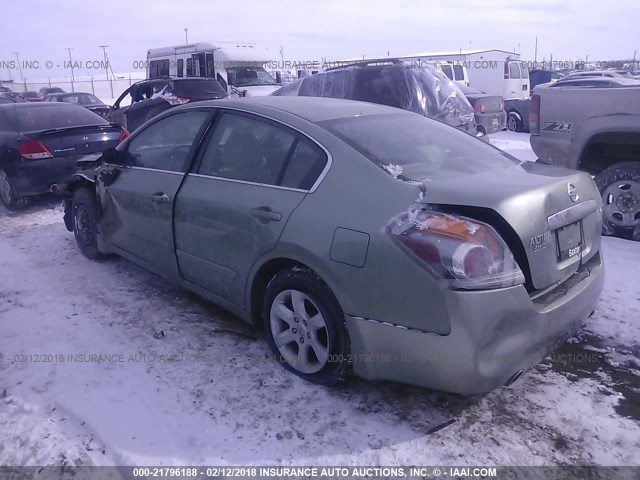 1N4AL21E88C139780 - 2008 NISSAN ALTIMA 2.5/2.5S GREEN photo 3