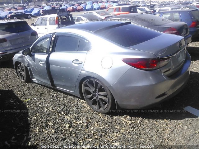 JM1GJ1V62E1135710 - 2014 MAZDA 6 TOURING GRAY photo 3