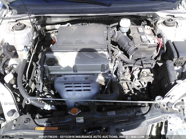 4A32B2FF3AE013191 - 2010 MITSUBISHI GALANT FE SILVER photo 10