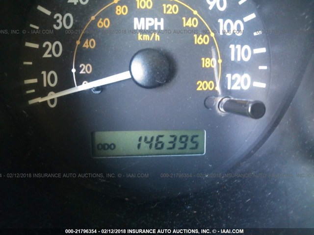 KL1TD52615B449108 - 2005 CHEVROLET AVEO LS RED photo 7