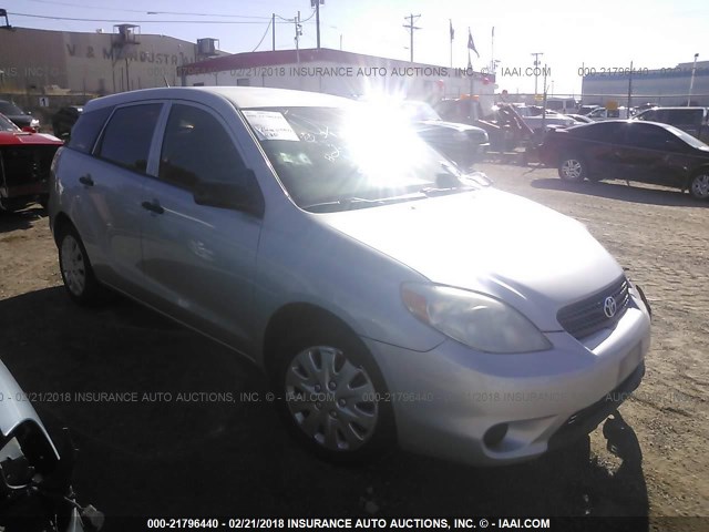 2T1KR32E88C713478 - 2008 TOYOTA COROLLA MATRIX XR SILVER photo 1