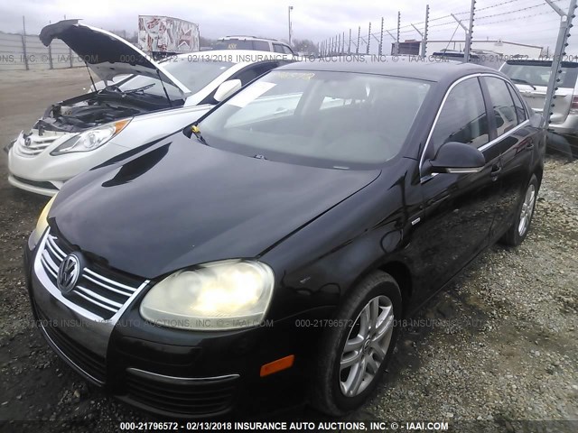3VWEF71K07M066579 - 2007 VOLKSWAGEN JETTA WOLFSBURG 黑色 照片 2