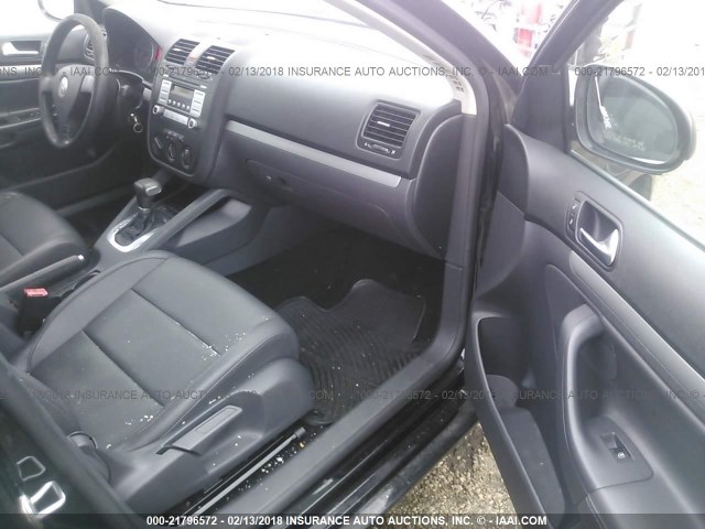 3VWEF71K07M066579 - 2007 VOLKSWAGEN JETTA WOLFSBURG 黑色 照片 5