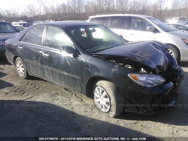 4T1BE32K05U004636 - 2005 TOYOTA CAMRY LE/XLE/SE შავი ფოტო 1