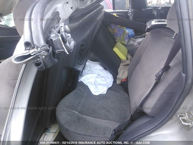 1J4GX48S81C739618 - 2001 JEEP GRAND CHEROKEE LAREDO GRAY photo 8