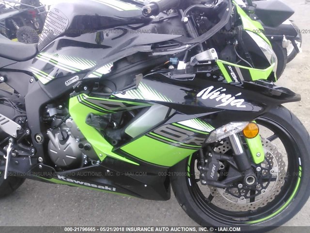 JKBZXJE13GA020862 - 2016 KAWASAKI ZX636 E BLACK photo 5