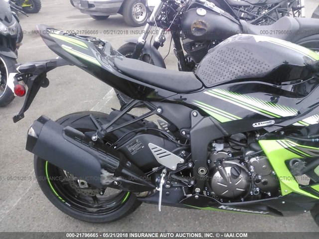 JKBZXJE13GA020862 - 2016 KAWASAKI ZX636 E BLACK photo 6